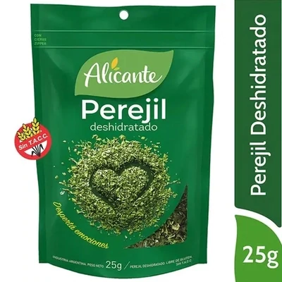 ALICANTE PEREJIL DESHIDRATADO 25 GR