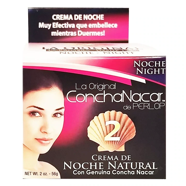 CONCHA NACAR 2 CREMA DE NOCHE NAT 2 OZ