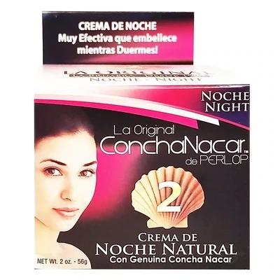 CONCHA NACAR 2 CREMA DE NOCHE NAT 2 OZ