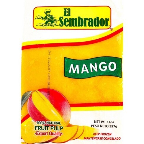 EL SEMBRADOR PULPA DE MANGO PULP 14 OZ