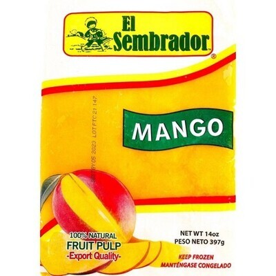 EL SEMBRADOR PULPA DE MANGO PULP 14 OZ