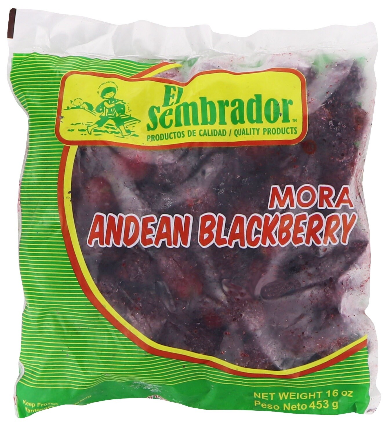 EL SEMBRADOR MORA FRUIT 16 OZ