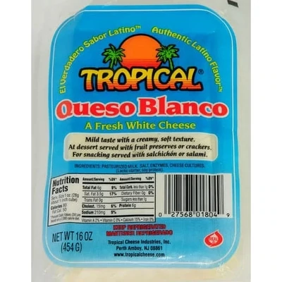 TROPICAL QUESO BLANCO 16 OZ