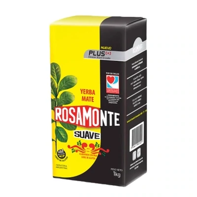 ROSAMONTE YERBA MATE SUAVE 1 KG