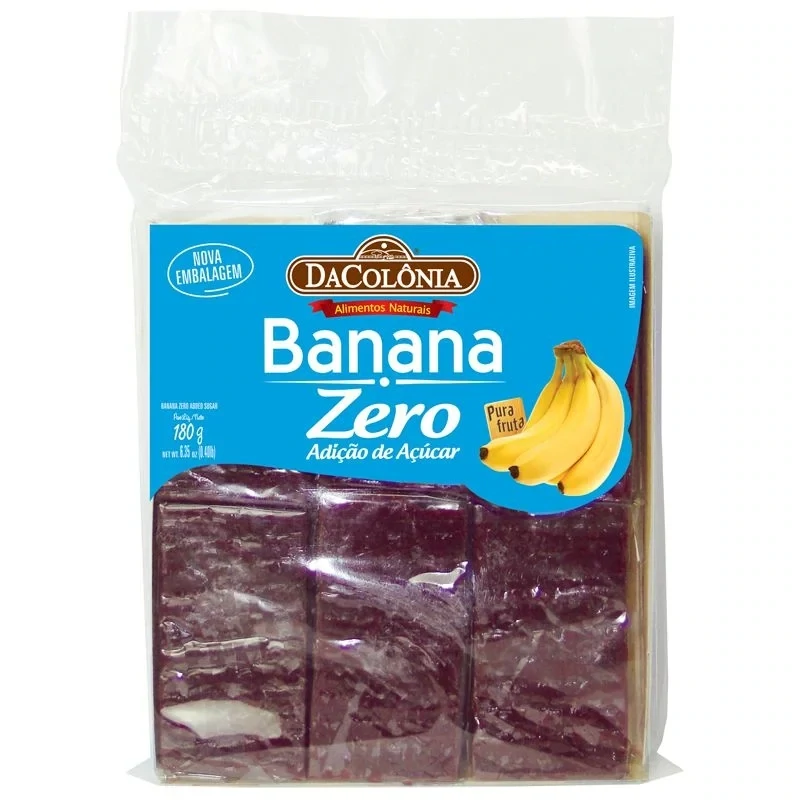 DA COLONIA BANANA ZERO ACUCAR 180 GR