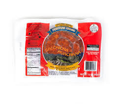 PERUVIAN BRAND SALCHICHA HUACHANA 12 OZ