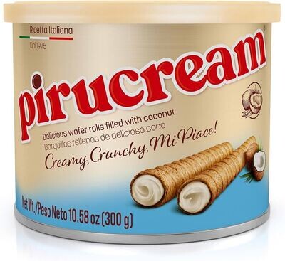 PIRUCREAM RELLENO DE COCO 300 GR - 10.59 OZ