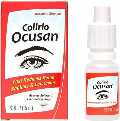 OCUSAN COLIRIO REDNESS RELIEF 0.50 FL OZ