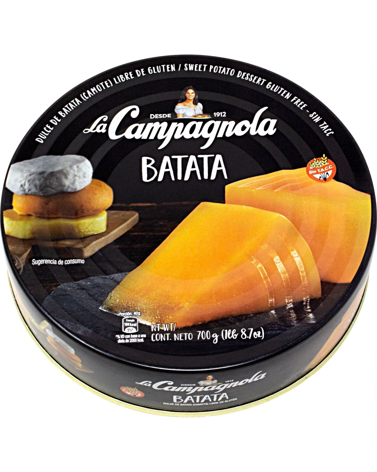 LA CAMPAGNOLA DULCE DE LECHE BATATA 700 GR