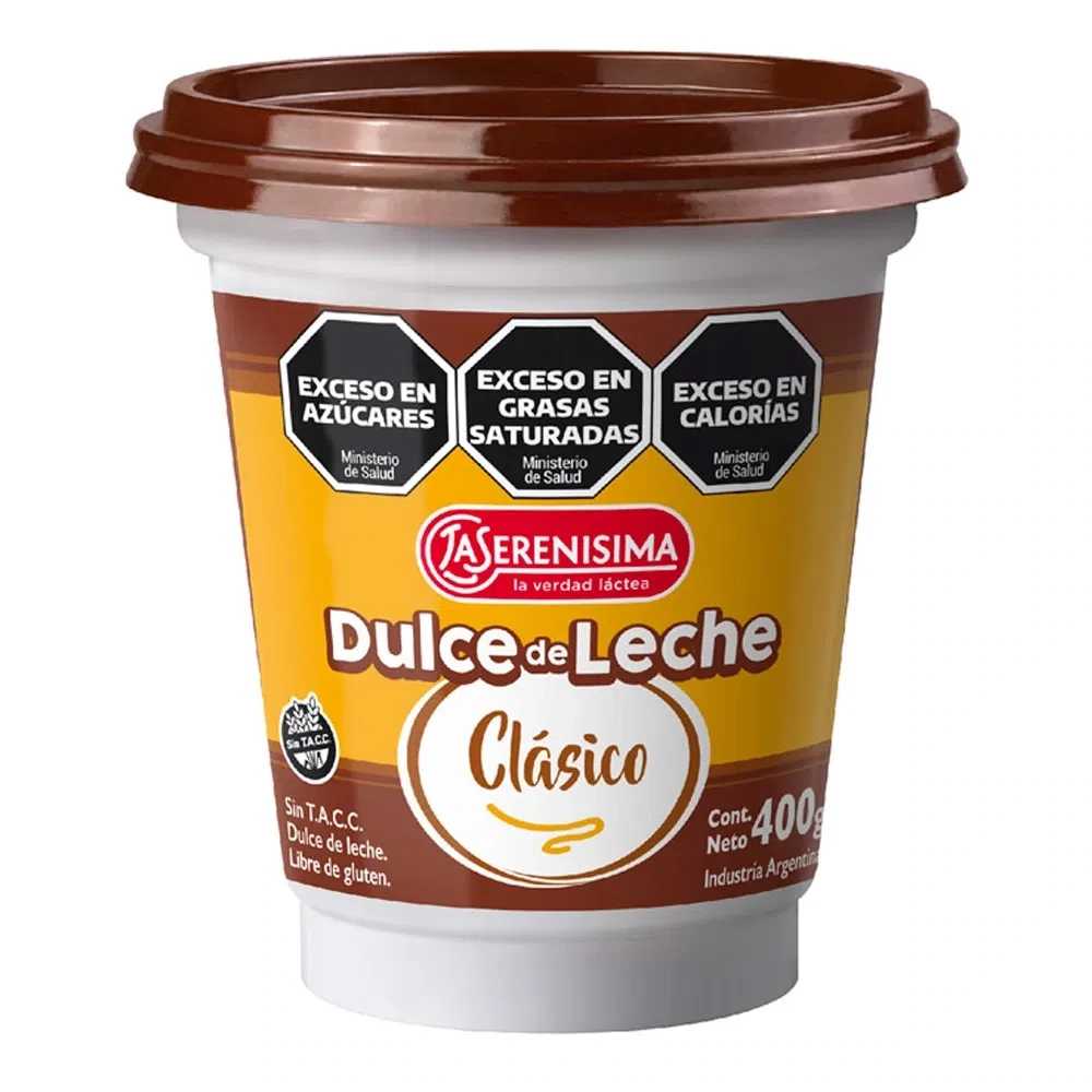 LA SERENISIMA DULCE DE LECHE 400 GR