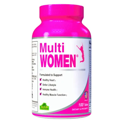 ALFA MULTI VITAMINS WOMEN 100 TABS