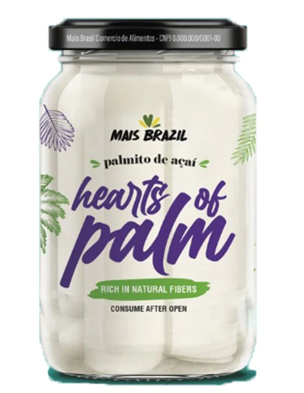 MAIS BRAZIL PALMITO DE ACAI 180 GR