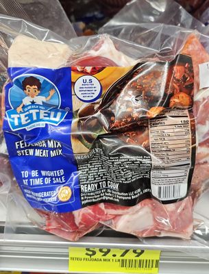 TETEU FEIJOADA MIX - STEW MEAT MIX (LB)