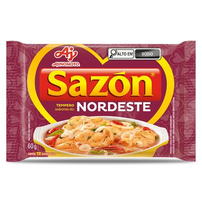 AJINOMOTO SAZON NORDEST MEAT/CHICK/FISH 60 GR