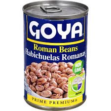 GOYA FRIJOLES ROMANOS - ROMAN BEANS 29 OZ