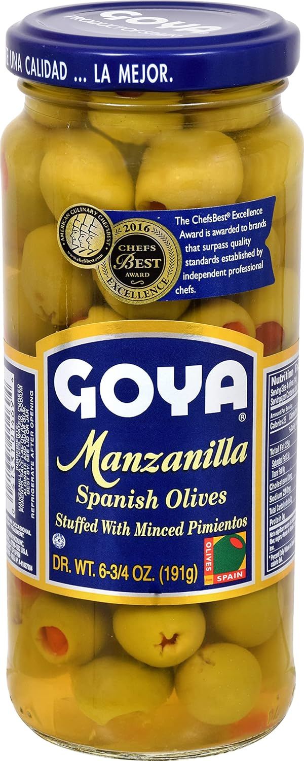 GOYA SPANISH STUFF MANZANILLA OLIVES 191 GR