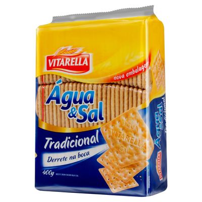 VITARELLA BISCOITO AGUA E SAL 400 GR