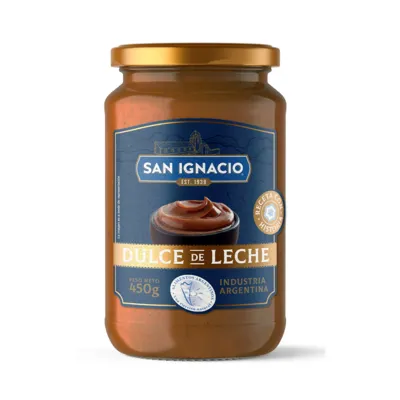 SAN IGNACIO DULCE DE LECHE VIDRIO 800 GR