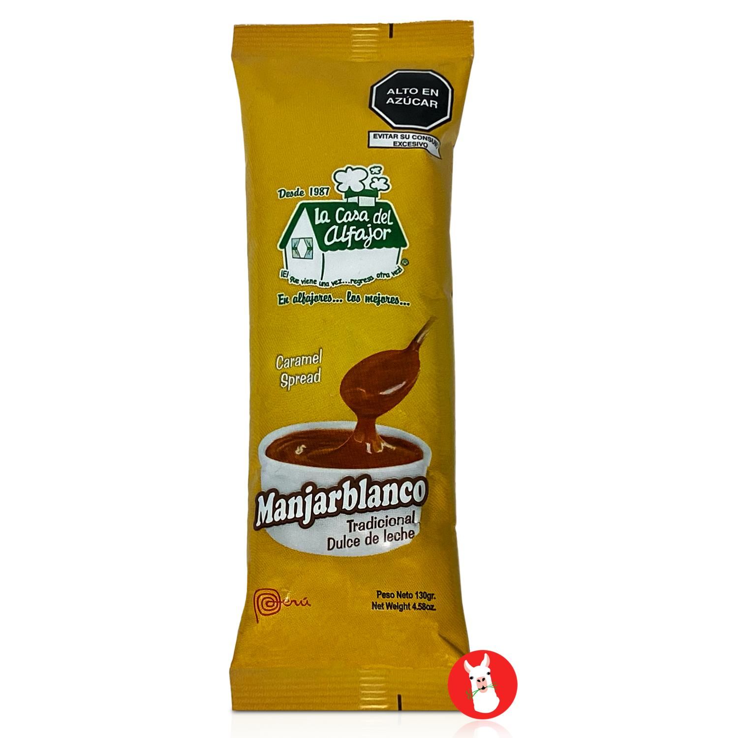 LA CASA DEL ALFAJOR MANJAR BLANCO 130 GR