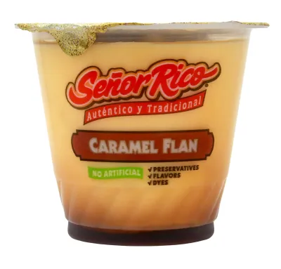 SENOR RICO CARAMEL FLAN 8 OZ
