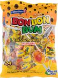 BON BON BUM CHUPETA MARACUYA 24 PACK