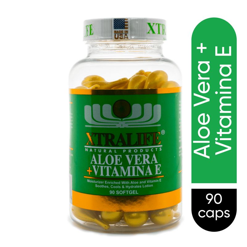 XTRALIFE ALOEVERA + VIT E 90 CAPS