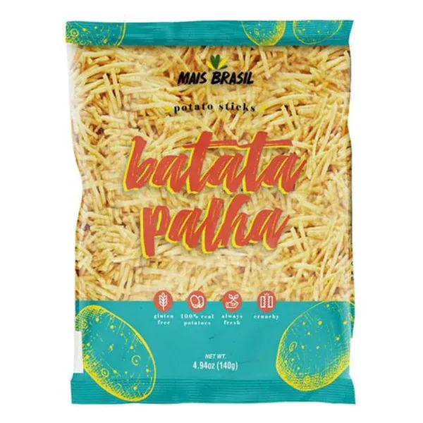 MAIS BRASIL BATATA PALHA 140 GR
