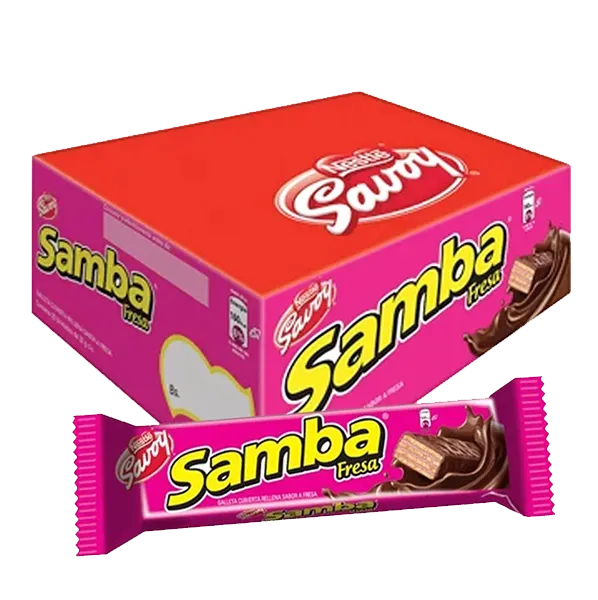 SAVOY SAMBA DE FRESA 32 GR (EA)