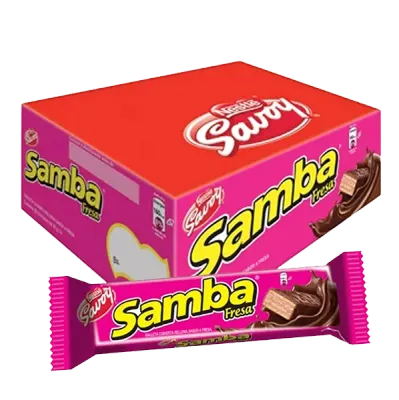 SAVOY SAMBA DE FRESA 32 GR (EA)
