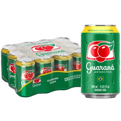 GUARANA ANTARCTICA REGULAR 12 OZ CAN 12 PCK