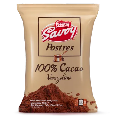 NESTLE SAVOY CHOCOLATE POLVO 100% CACAO 200 G