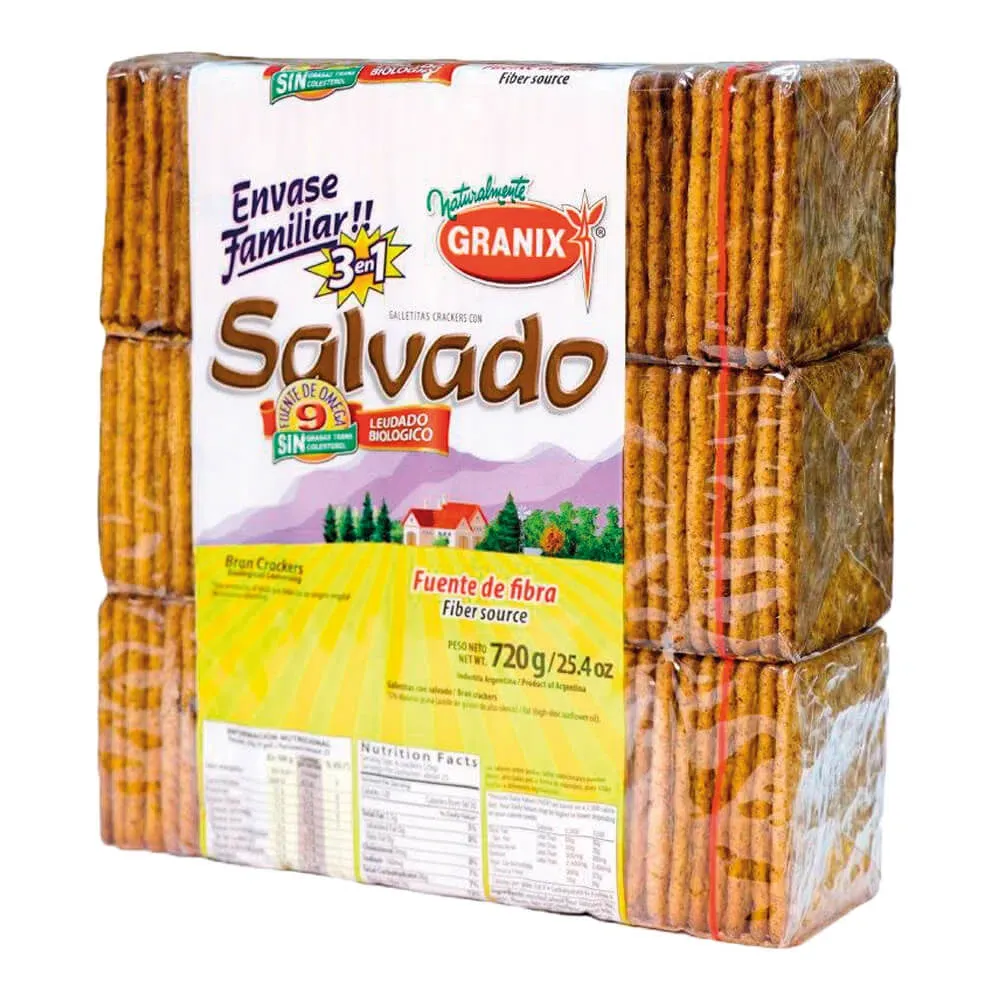 GRANIX CRACKER BRA SALVADO TRIPLE 720 GR