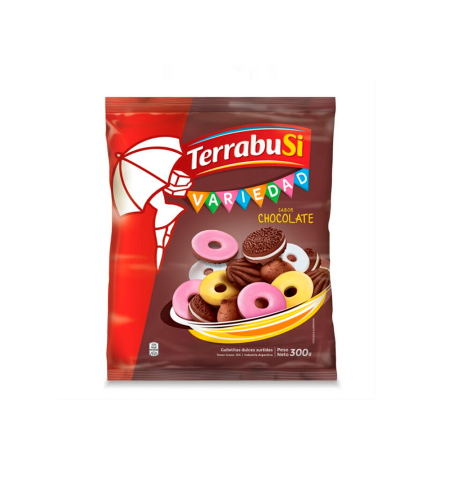 TERRABUSI GALLETAS VARIEDAD CHOCOLATE 300 GR