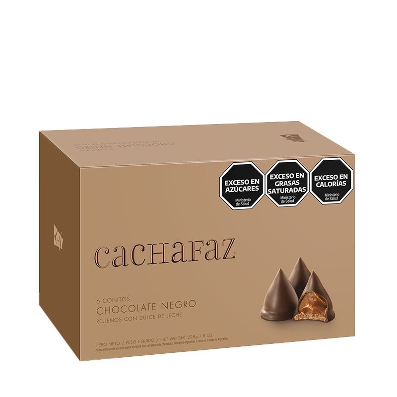 CACHAFAZ CONITO DULCE DE LECHE 1.3 OZ 6 PACK