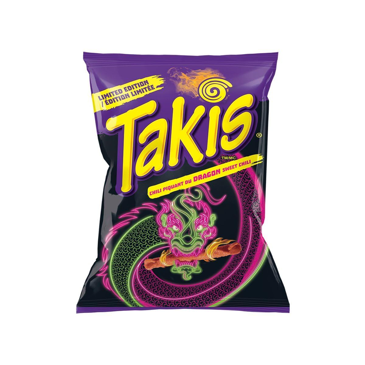 BARCEL TAKIS DRAGON CHILI WAVES 8 OZ
