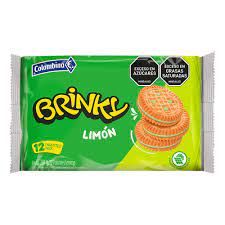 COLOMBINA BRINKY GALLETA LIMON 396 G 12 PK