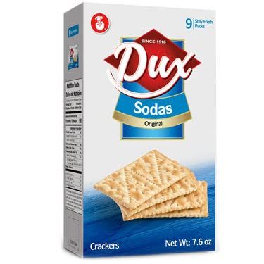 DUX SODA CRACKERS 7.4 OZ