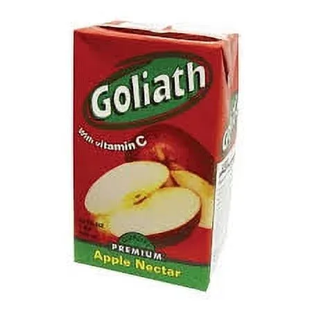 GOLIATH APPLE NECTAR TETRA PACK 3 PACK