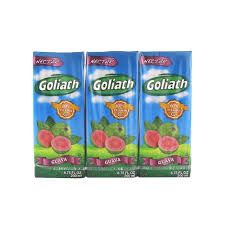 GOLIATH GUAVA NECTAR TETRA PACK 3 PACK