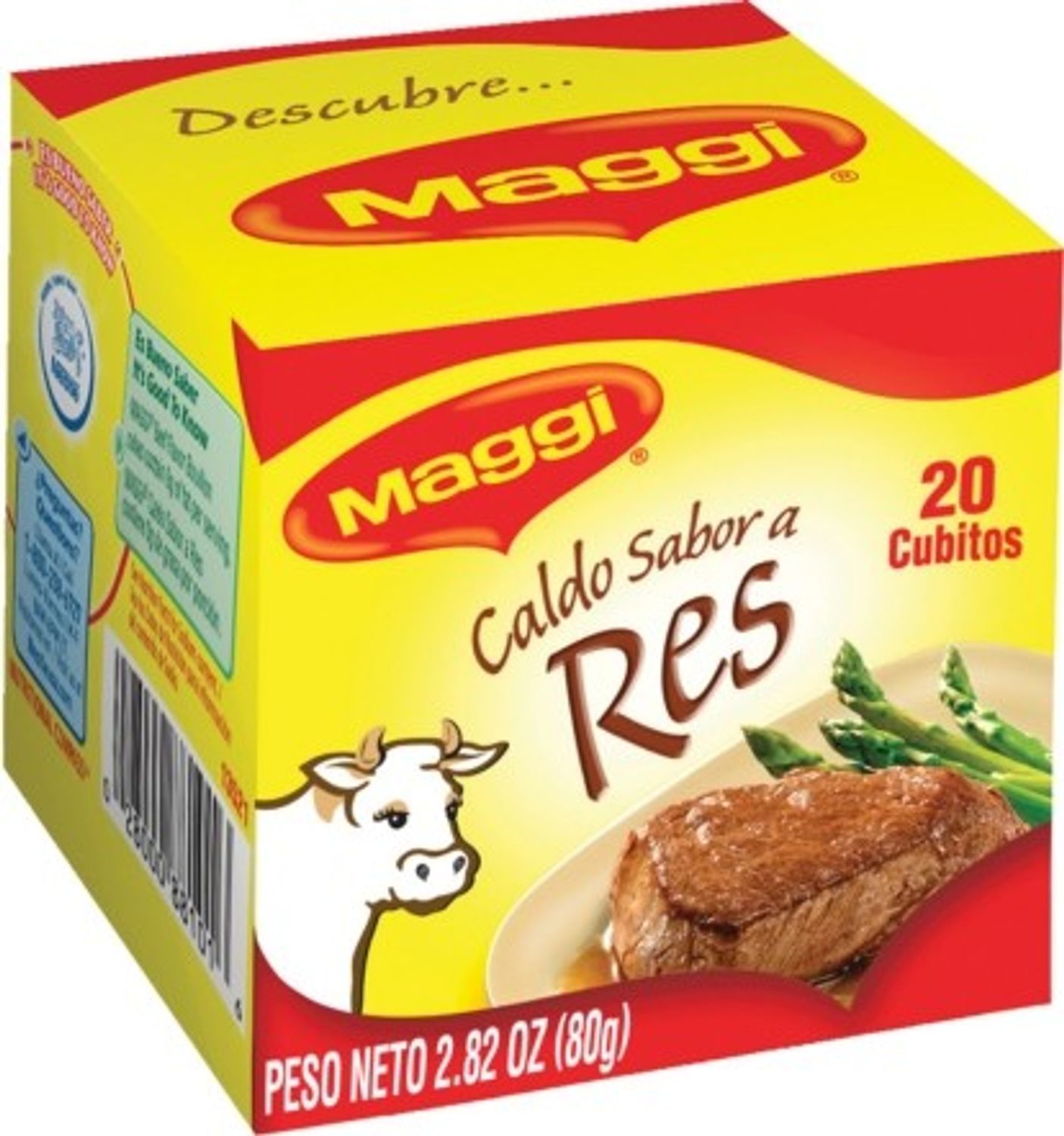 MAGGI CUBITOS DE RES - BEEF CUBES 20 CT