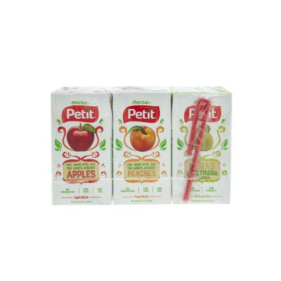 PETIT NECTAR DE PINA TETRA PACK 200 ML 3 PCK