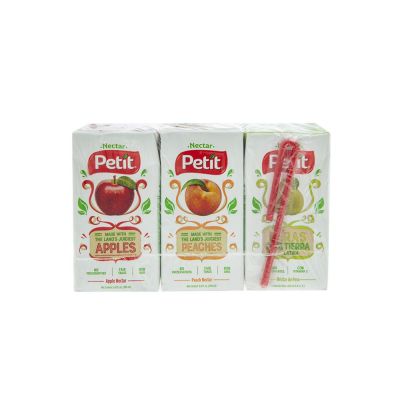 PETIT NECTAR COCTEL TETRA PACK 200 ML 3 PCK