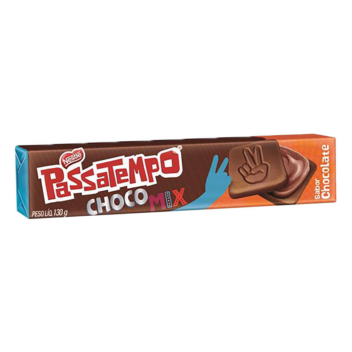 NESTLE PASSATEMPO MORANGO CHOCO MIX 130 GR