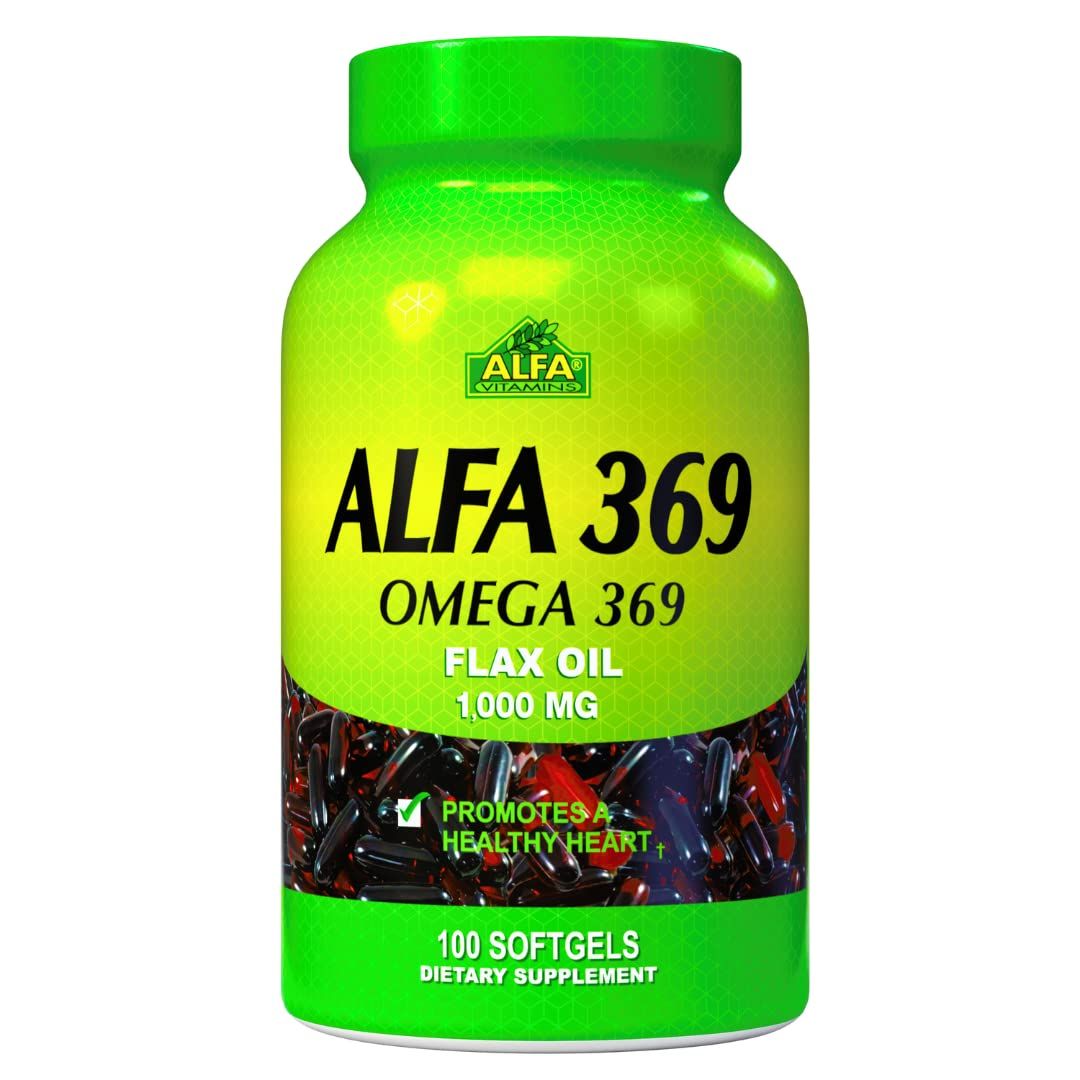 ALFA VITAMINS OMEGA 3,6,9 X 100 CT