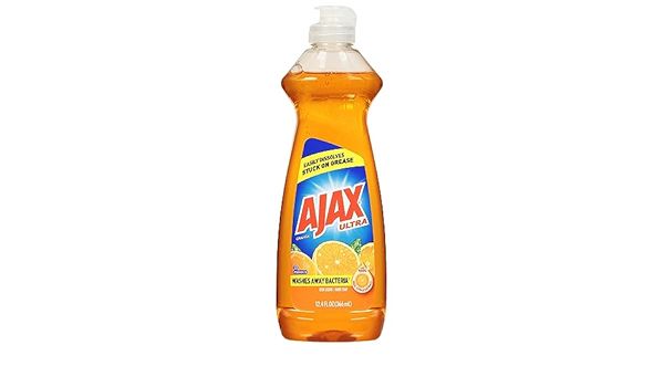 AJAX DISHWASH LIQUID ORANGE 12.4 OZ