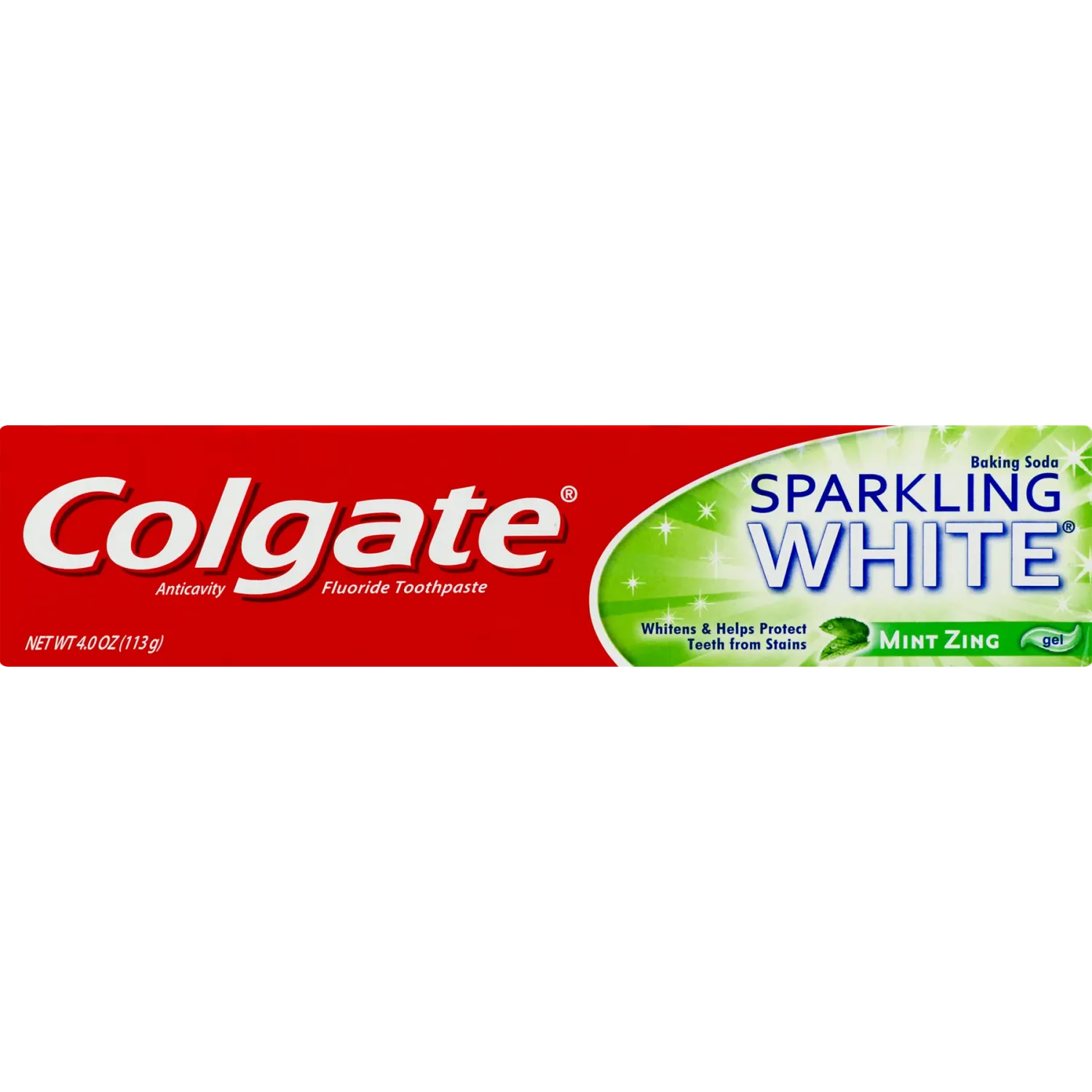 COLGATE TOOTHPASTE SPARKLING WHITE MINT 4 OZ