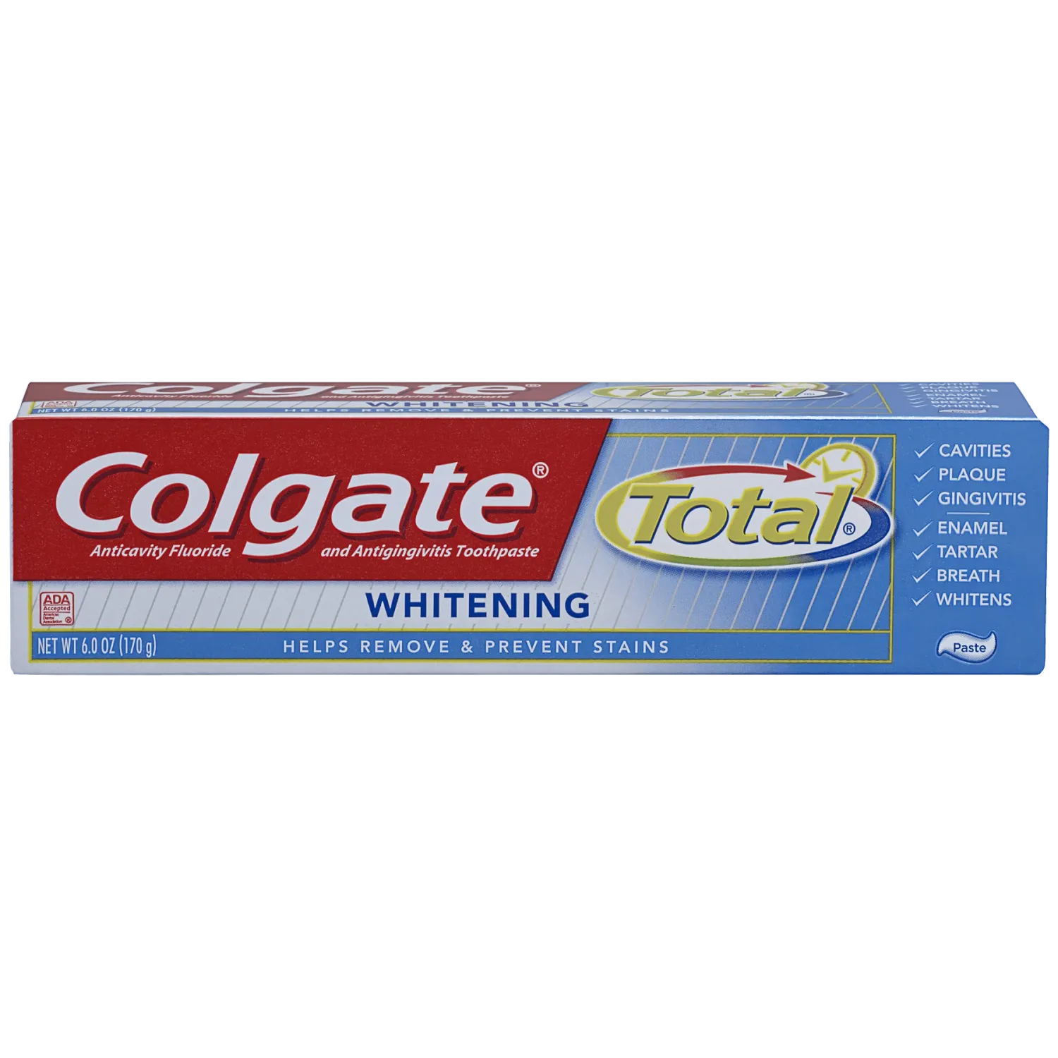COLGATE TOTAL WHITENING PASTE 6 OZ
