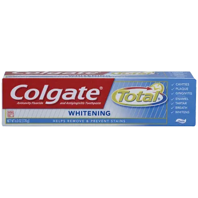COLGATE TOTAL WHITENING PASTE 6 OZ