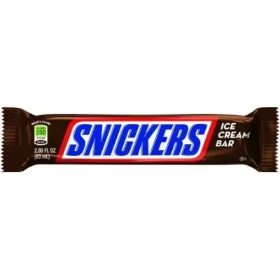 SNICKER BAR ICE CREAM 2.8 OZ