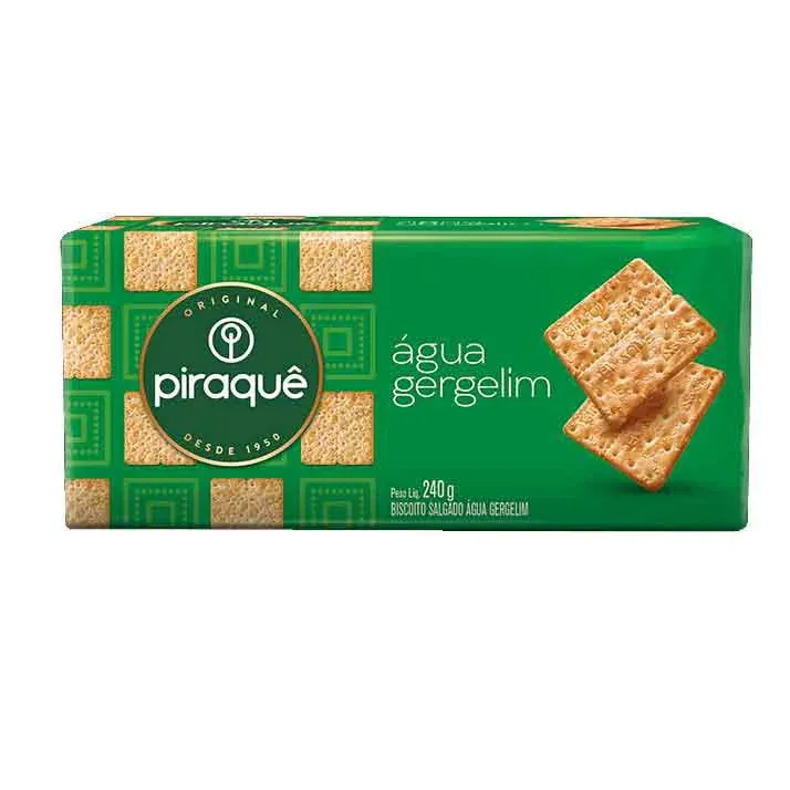 PIRAQUE CRACKERS W SESAME GERGELIM 215 GR